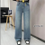 Large Jeans/Four Seasons/2024 New/Slimming Mopping Jeans/Mid-Waist Jeans