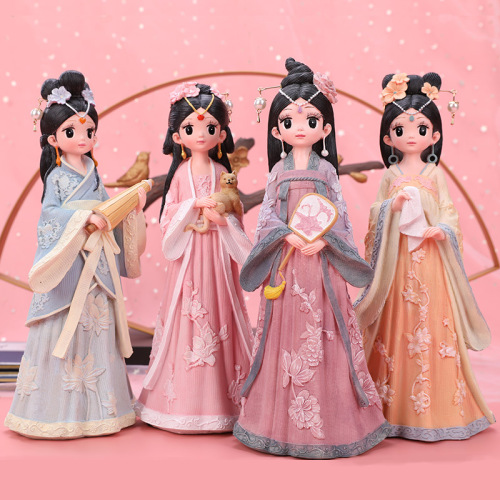 original chinese style antique girl decoration gege hanfu girl decoration hot sale at scenic spot crafts gift