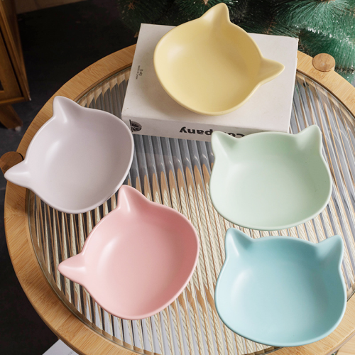 cross-border  bowl ceramic canned pte dish  food holder rice basin anti-tumble  drinking bowl dog bowl food bowl new product