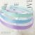 Factory Direct Sales Candy Color Korean Style Solid Color Cloth Wrapper Toothed Non-Slip Headband DIY Handmade Hair Accessories Ornament