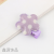 New Spring Pink Sweet Butterfly Flower Children's Hairpin Baby Hairpin Side Clip Bangs Clip Hair Ring Set Wholesale
