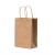 Color Portable Gift Bag Clothing Shopping Bag Takeaway Packing Bag Window Bota Bag Kraft Paper Bag Printed Logo