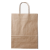 Kraft Paper Handheld Wrist Packaging Bag Customized Food Takeaway Packing Bag Blank 120G Kraft Paper Portable Paper Bag