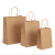 Kraft Paper Bag Printing Packaging Logo Clothes' Packaging Bag Advertising Planning Packaging Handbag Wholesale