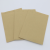 Customized Yellow Cowhide Food Packaging Oil-Proof Pointed Bottom Paper Bag Disposable Pancake Pancake Meat Clip Coated Paper Bag