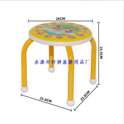 High Quality Export Plastic Small round Stool Camp Chair Children's Stool Baby