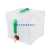 Folding Water Bag PVC Square Outdoor Emergency Disaster Relief Survival Drinking Water Bottle Picnic Water Intake Bucket