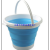 Collapsible Bucket Portable Household Lidded Silicone Plastic Outdoor Folding Bucket Car Wash Portable Small Bucket