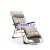 Folding Chair Office Snap Chair Lunch Break Dual-Use Gifts Cotton Cushion Warm Manufacturers Both Sides Tube Deck Chair