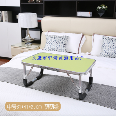 Night Market Simple Stall Table Folding Rectangular Table Bed Dormitory Portable Aluminum Alloy Learning Eating Home