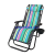 Steel Tube Oxford Cloth Dual-Purpose Recliner with Armrest Lunch Break Chair Deck Chair Printable Logo