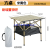 Outdoor Folding Portable Camping Table Storage round Picnic Table Wild Camping Car Barbecue Lightweight Egg Roll Table