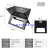 Zibo Barbecue Stove Portable X-Type Folding Outdoor Barbecue Grill Folding Household Barbecue Tool Outfit Accessories