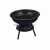 14-Inch Three-Leg Apple Stove Outdoor Portable Barbecue Stove Multi-Function Braised and Baking Integrated Smolder Stove