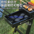 Zibo Barbecue Grill Outdoor Grill Folding Barbecue Grill Kebabs BBQ Drawable Household Charcoal Barbecue Oven