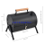 Factory New Zibo Barbecue Barbecue Oven Chimney Foldable Outdoor Barbecue Grill Stove Camping Barbecue Stove Home