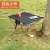 Cross-Border Outdoor Aluminum Folding Table Leisure Mesh Beach Display Table Portable Camping round Picnic Table