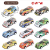 Iron Car Wholesale Best-Seller on Douyin Metal Car Iron Car Children's Toy Simulation Model Decoration Bulk Pull Back Car