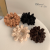 Hot Selling Autumn and Winter Internet Celebrity Plush Hair Ring High Elasticity Does Not Hurt Hair Head Flowers Hair Rope Hair Band Hair Accessories Wholesale