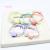 New Light Color Square Beads Rubber Band Simple Elegant Lady Pearl Hair Band Cute Hairtie Headdress Wholesale
