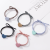 Simple Elegant Lady Hair Rope Online Influencer Hair Ring Fresh Small Love Rubber Band Factory Wholesale 2 Yuan Shop Ornament