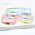 Two-in-One High Elastic Color Rubber Band Cute and Graceful Base Hairtie Simple Lady Hair Ring Wholesale