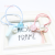 New Candy Color Pearl Bowknot Hair Ring Simple and Fresh High Elastic Hairtie Rubber Band Wholesale