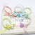 New Candy Color Pearl Bowknot Hair Ring Simple and Fresh High Elastic Hairtie Rubber Band Wholesale
