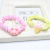 Cute Cartoon Rabbit Small Intestine Hair Ring Hair Rope Can Be Used as Bracelet Sweet Intestine Ring Leather Cover Hair Accessories Wholesale