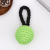 Bite-Resistant Bends and Hitches Stick Pet Tooth Cleaning Cotton Rope Toys Training Small Dog Cord Teether Pet Interactive Toy