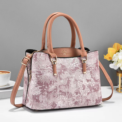 Yiding Bag New Women's Bag Simple Handbag Shoulder Bag Casual All-Match Messenger Bag