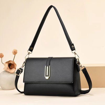 Yiding Bag Mother Bag New Shoulder Bag Soft Leather All-Matching Fashion Casual Messenger Bag
