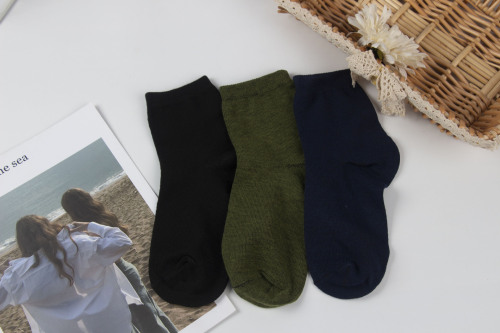 men‘s four seasons military socks wear-resistant mid-calf factory direct labor protection socks work socks cheap stall socks wholesale