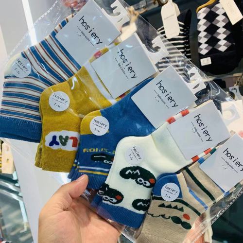 spring new children‘s socks short socks net face cartoon series men and women wear student socks drainage factory wholesale