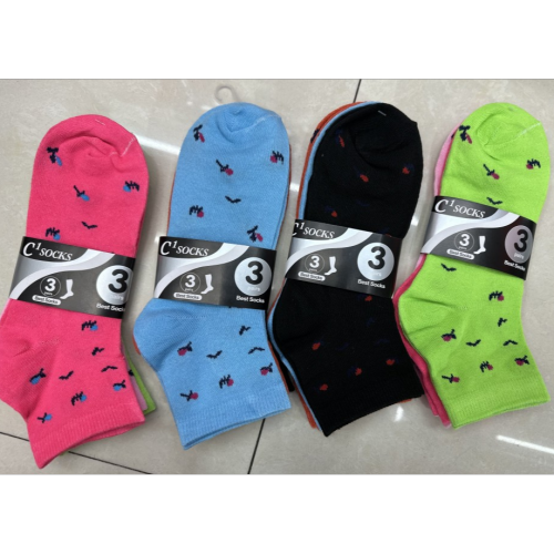 Foreign Trade Socks Women‘s Low-Top Short Socks Thin Breathable Polyester Socks 9-11 Women‘s Socks Wholesale Customized 