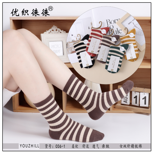 Autumn and Winter New Wool Socks Women‘s Thick Warm Mid-Calf Socks Women‘s Socks Popular Stall Socks Wholesale Customized