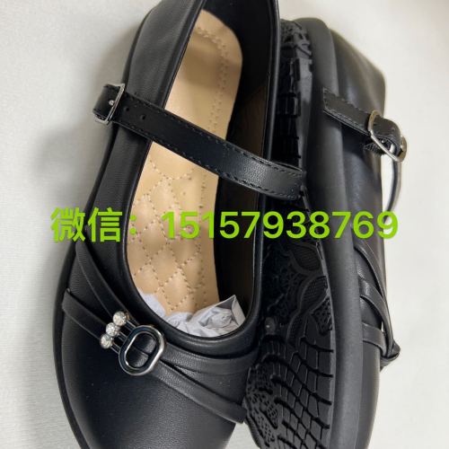 guangzhou black student shoes export