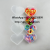 Children's Colorful Rubber Band Peas Small Flower Clip Cute Baby High Elastic Hair Band Does Not Hurt Hair Girls Hair