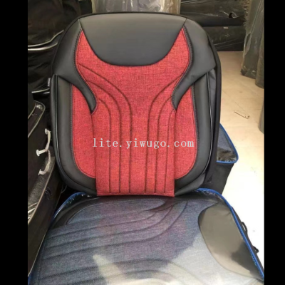 Foreign Trade Hot Selling Product Exported to Africa Middle East South America Car Seat Cover Leather Fabric Mesh Luxury Seat Cover Car Supplies