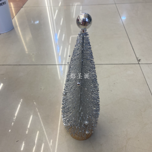 雪花圣诞树节日用品摆件