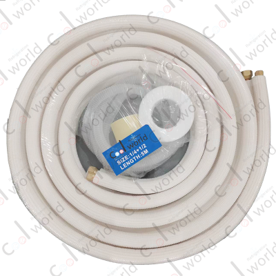 COOLWORLD 1/4+1/2 5M insulated cooper pipe air conditioner