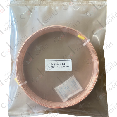 30m Copper Capillary Tube for refrigeration Air Conditioner
