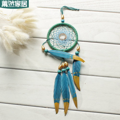 创意DIY手工材料包捕梦网汽车挂件空中吊饰室内特价小挂饰XR109