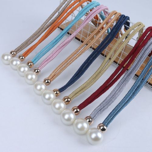 跨境家居家纺新款免打孔窗帘绑带收纳创意简约布艺窗帘扣厂家批发