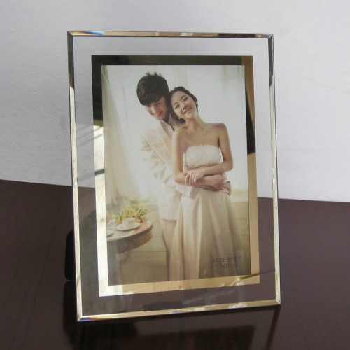 transparent crystal glass photo frame a4 certificate mounting frame 6-inch 7-inch a5a3 display frame wall-mounted scenic spot gift table