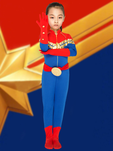 Captain Marvel Adult Captain Cosplay Carodin Heroine Reconnection 4 Performance Stage Costume