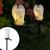 Cross-Border Outdoor Solar Angel Ground Plug Light Angel Garden Decoration Led Waterproof Solar Angel Lawn Lamp