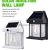 New Solar Wall Lamp LED Solar Tungsten Wire Wall Lamp Solar Induction Lamp Outdoor Waterproof Lighting Lamp