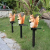 Solar Resin Light Simulation Squirrel Ground Lamp Led Waterproof Outdoor Landscape Lamp Courtyard Decoration Lawn Lamp