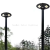 Round UFO UFO Lamp Solar Street Lamp Villa Community Square Landscape Induction Integrated Street Lamp Garden Lamp